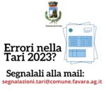 Comune di Favara: La mail segnalazioni Tari 2023 per una comunicazione diretta con il cittadino