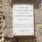 Domani: cerimonia commemorativa in onore del Sindaco Gaetano Guarino