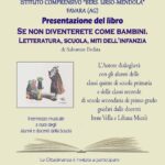 Favara. Mercoledì 14 dicembre presso l’I.C “Bersagliere Urso- Mendola” si presenta il libro di Salvatore Ferlita