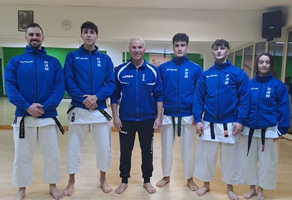 Cinque atleti della Fudoshin karate di Favara si preparano per i Malta Open Championships